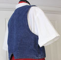 Women's Striped Vest Jean Rocky Mountain Clothing 