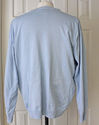 Womens Lacoste V Neck Sweater Pull Over Baby Blue 