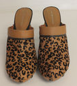 TOMMY HILFIGER Leopard Print Hair on  Hide Mules H