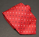 JOS A BANK 100% Silk Men's Neck Tie 59L Red/Black/