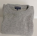 MASSIMO TRECCI PULL OVER SWEATER MENS GRAY SIZE LA