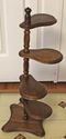 VIntage Tiered Wood Plant Stand Picture Holder Col