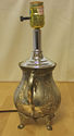  Vintage Silver Plated Tea Pot Lamp Kitsch Art 