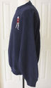 MCBRIAR GOLF LOGO CONCO NAVY BLUE KNIT SWEATER MEN