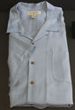 Vintage Tommy Bahama Silk Shirt Custom Embroidery 