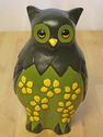 Vintage Owl Bank Mid Century Japan Art