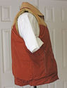 Vintage Niagara Vest Puffer Westen Cut Size Large