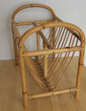 Vintage Bamboo Rattan Retro Mid Century Magazine R