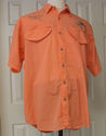 Columbia Sportswear Fishing Shirt Vented Back Embr