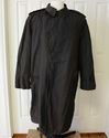 Vintage Military All WEATHER RAIN COAT Removable L