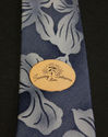 TOMMY BAHAMA 100% Silk Men's Neck Tie 57L Blue Haw