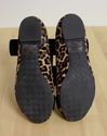 Cole Haan Leopard Cowhair & Leather Ballet Flats S