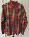 Men's Gant Fox Hunt Plaid Long Sleeve Shirt XL 