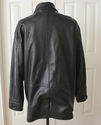 Genuine Lamb Skin Leather Jacket Claiborne  Black 