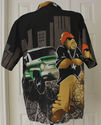 Vintage Claudio Nucci Novelty Shirt Gangster Low R