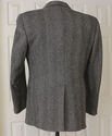 VINTAGE EVAN PICONE MEN HERRINGBONE WOOL TWEED SPO