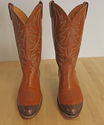 Authentic Vintage Dan Post Western Cowboy Boots Le