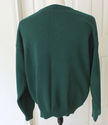 Lord Taylor Sportsmen Golf Sweater Mallard Green G