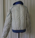 Vintage 80s Mountain Goat White Quilted Puffy Ski 