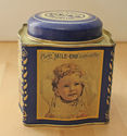 Vintage Clarks Tin Container Spool Cotton O.N.T. N