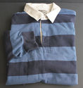  LL Bean Long Sleeve Polo Rugby Shirt Pullover Siz