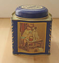 Vintage Clarks Tin Container Spool Cotton O.N.T. N