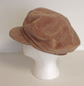 Vintage Newsboy Cabbie Womens Cap Hat Baroness Ash