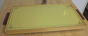 VINTAGE RETRO MID CENTURY GREEN HEATING HOT PLATE 