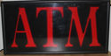 Fallon Brand ATM Neon Gas Tube Sign RED Top Of the