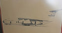 Vintage Lockheed C-141B Starlifter Sketch Artist D