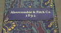 ABERCROMBIE & FITCH 100% Silk Men's Neck Tie 57L G