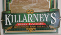 Killarney's Metal Tin Beer Sign Red Lager Bar Wear