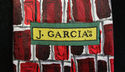 J. GARCIA 100% Silk Men's Neck Tie Red & Burgundy 