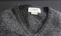 J Crew  V-Neck Pullover Sweater Charcoal Gray with