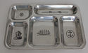  Vintage Stainless Steel Food Tray Ship Navy  Merc
