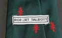 ROBERT TALBOTT Men's Neck Tie 55.5L Dark Green/Red