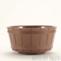 Lego Wash Tub  Barrel  Container Reddish Brown New