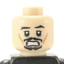 Lego Head #559 - Dual Sided Smiling & Scared Patte