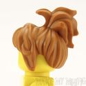 Lego Minifig Hair - Messy Swept-up Ponytail Side B
