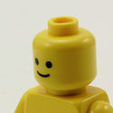 Lego Head #01 -Standard Grin Smile Pattern