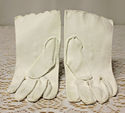 Vintage Beaded Ladies Dress Gloves Made in Western