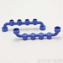 Lego Bar 1 x 6 with Studs Closed - Blue - 2 Pack 