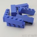 Lego Brick  1 x 4 Blue  10 Pack