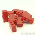 Lego Brick   1 x 3 Red  10 Pack 