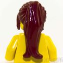Lego Minifig Hair - Long Ponytail Side Bangs Femal