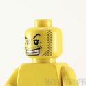 Lego Head #302 - Pirate, Gold Tooth, Arched Eyebro