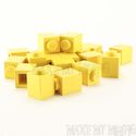 Lego Brick  1 x 1 Yellow  20 Pack 