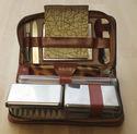 Vintage Antique Travel Toiletry Case Circa 1945 Ma