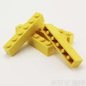 Lego Brick  1 x 6 Yellow  5 Pack