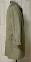 Vintage Classic Trench Coat Raintamer Mens Polyest